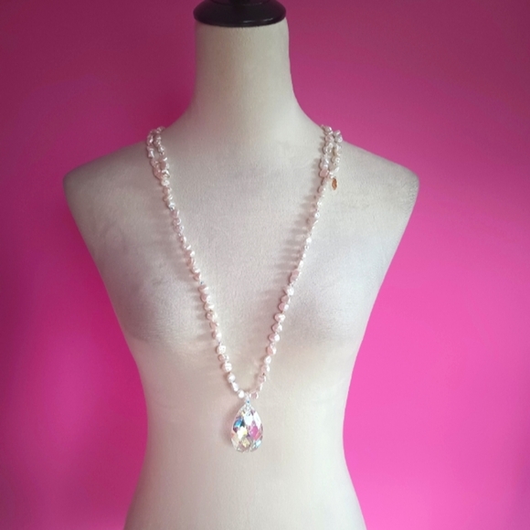 20" freshwater pearl necklace with 14K gold clasp - Picture 1 of 9